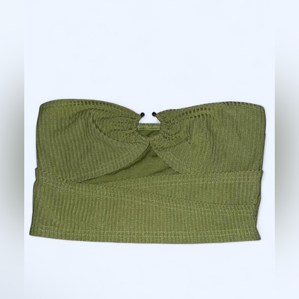 Green tube top